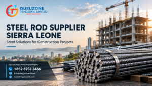 China steel export supplier for construction and commercial projects